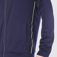 Áo Khoác Asics Chính Hãng - Soccer Wear Team Practice Full-Zip Jacket - Màu Xanh | JapanSport 2101A185-400