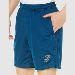 Quần Short Asics Chính Hãng - Dry Practice Half Pants - Màu Xanh | JapanSport 2101A182-401