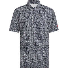 Áo Polo Adidas Chính Hãng - Ultimate365 Micro Argyle - Màu Đen | JapanSport KC0500