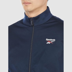 Áo Khoác Reebok Chính Hãng - Vector Knit Trac Vecnav - Màu Navy | JapanSport HR3051