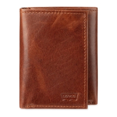 Ví Levi's Chính Hãng - Trifold Wallet-Sleek - Màu Nâu | JapanSport