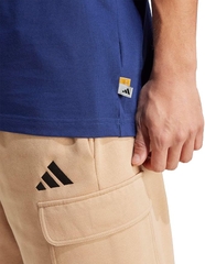 Áo Phông Adidas Chính Hãng - Dog Hoop Patch Graphic Tee - Màu Xanh | JapanSport JZ7446