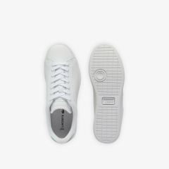 Giày Lacoste Nữ Chính Hãng - Carnaby Set Leather - Màu Trắng | JapanSport 7-48SFA0013-1Y9