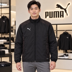 Áo Khoác Puma Chính Hãng - teamFINAL Padded Woven Jacket - Màu Đen | JapanSport 659739-03