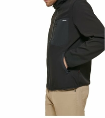 Áo Khoác Levi's Chính Hãng - Water-Resistant Soft Shell Active Hooded Jacket - Màu Đen | JapanSport LM2RP157-blk