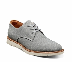 Giày Florsheim Nam Chính Hãng - Canvas Plain Toe Oxford - Màu Xám | JapanSport 14419-020