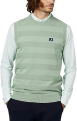 Áo Vest FOOTJOY Chính Hãng - FootJoy Knit Crew Neck Vest - Màu Xanh | JapanSport 38613 FJ-F25-M05