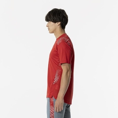 Áo Phông Mizuno Chính Hãng - Short-Sleeved Field Shirt - Màu Đỏ | JapanSport P2MAB040-66