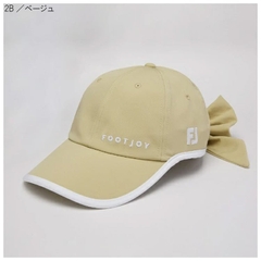 Mũ Foot joy Chính Hãng - Women's WO Ear Carbonbon Cap - Màu Vàng | JapanSport PH24ARBB-2B