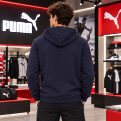 Áo Khoác Puma Chính Hãng - teamGOAL Casual Hooded Jacket - Màu navy | JapanSport 659325-06