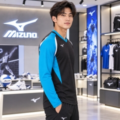 Áo Mizuno Chính Hãng - Game Shirt- Màu Đen | JapanSport V2MA212292