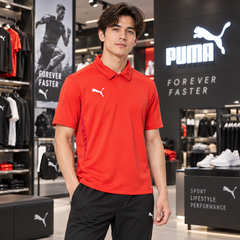 Áo Polo Puma chính hãng - Practice Team Practice Polo - Màu đỏ | JapanSport 659462-01