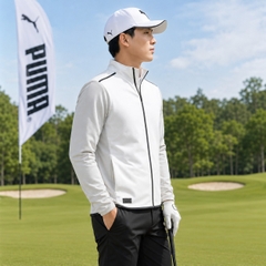 Áo Khoác Puma Chính Hãng - PB Hybrid Padded Jacket - Màu Trắng  | JapanSport 635782-03