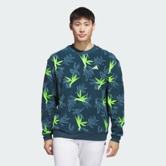 Áo Dài Tay Adidas Nam Chính Hãng -  Oasis Crew - Màu Xanh | JapanSport IB1982