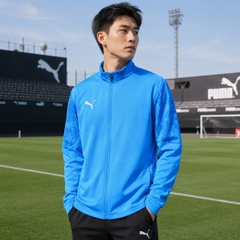 Áo Khoác Puma Chính Hãng - Men's Soccer Wear TEAMCUP TR Jacket - Màu Xanh  | JapanSport 660105-02