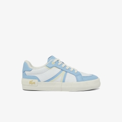 Giày Lacoste Nữ Chính Hãng - L004 Leather Sneakers - Màu Trắng | JapanSport 7-48CFA0003-2K7
