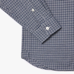 Áo Sơ Mi Lacoste Chính Hãng - Flannel Shirt - Màu Navy | JapanSport CH1885-51-KG2
