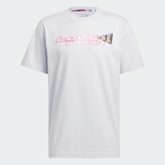 Áo Phông Adidas Nam Chính Hãng - Pride Graphic Tee - Màu Trắng | JapanSport IW2729