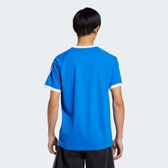 Áo Phông Adidas Nam Chính Hãng - Áo Thun 3 Sọc Adicolor Classics - Màu Xanh | JapanSport JD2880