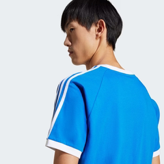 Áo Phông Adidas Nam Chính Hãng - Áo Thun 3 Sọc Adicolor Classics - Màu Xanh | JapanSport JD2880