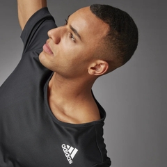 Áo Phông Adidas Chính Hãng - 3 Colors Aeroready T-Shirt Flow Primeblue - Đen | JapanSport GL1686