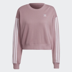Áo Adidas Nữ Chính Hãng - Adicolor Classics Sweatshirt - Tím | JapanSport HC2027