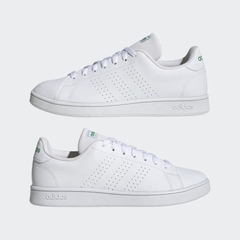 Giày Adidas Nam Chính Hãng - AdvanCourt Base Lifestyle - Trắng | JapanSport GW2063