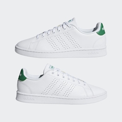 Giày Adidas Nam Nữ Chính Hãng - ADVANTAGE - White/Green | JapanSport - F36424
