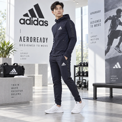 Bộ thể thao nam Adidas Chính Hãng - AEROREADY Designed To Move Sport- Màu xanh navy | JapanSport H28796+GV5301
