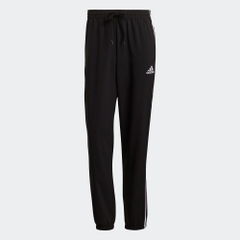 Quần Adidas Nam Chính Hãng - AEROREADY Essentials Elastic Cuff 3-Stripes - Đen |JapanSport GK8982