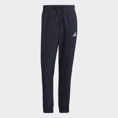 Quần Adidas Nam Chính Hãng - AEROREADY Essentials Tapered Cuff Woven 3-Stripes - Navy | JapanSport GK8981