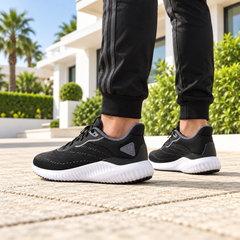 Giày Adidas Chính hãng - Alphabounce Flow Nam - Đen | JapanSport HR0607