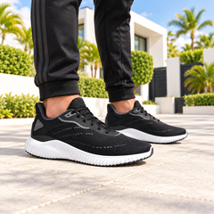 Giày Adidas Chính hãng - Alphabounce Flow Nam - Đen | JapanSport HR0607