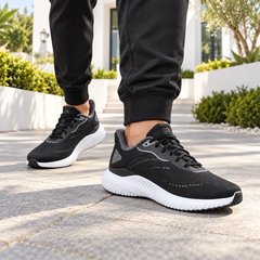 Giày Adidas Chính hãng - Alphabounce Flow Nam - Đen | JapanSport HR0607