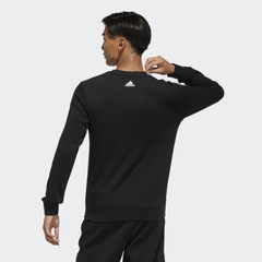 Áo dài tay nam Chính Hãng - BADGE OF SPORT SWEATSHIRT - Đen | JapanSport GP0987