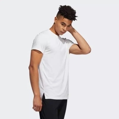 Áo Phông Adidas Nam Chính Hãng - Beige Studio Tech Tee - Trắng | JapanSport GL0446