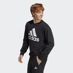 Áo Khoác Adidas Nam Chính Hãng - Essentials French Terry Big Logo Sweatshirt - Đen | JapanSport IC9324