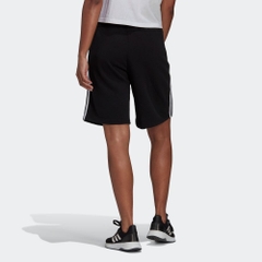 Quần Shorts Adidas Nữ Chính Hãng - Essentials Studio Lounge 3-Stripes - Đen | JapanSport HD1814