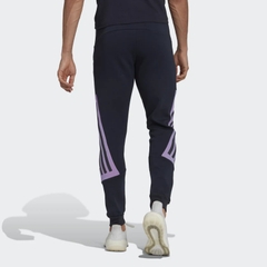 Quần Adidas Nam Chính Hãng - Future Icons 3-Stripes Pants - Navy | JapanSport HK4558