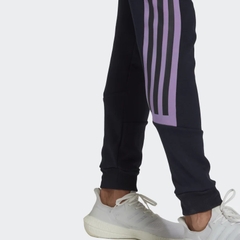 Quần Adidas Nam Chính Hãng - Future Icons 3-Stripes Pants - Navy | JapanSport HK4558