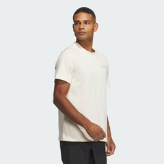 Áo Phông Adidas Nam Chính Hãng - Graphic Polygiene 230 GSM short sleeve t-shirt - Màu nâu | JapanSport IS0287