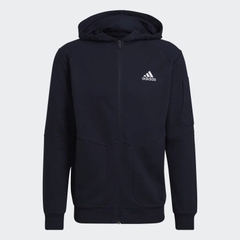 Áo Khoác Adidas Chính hãng - Essentials 4Gameday Full-Zip Nam - Blue | JapanSport HE1812