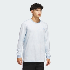 Áo Dài Tay Nam Adidas Chính Hãng - Long Sleeve Tech Tee - Màu Xanh | JapanSport JN8704