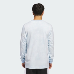 Áo Dài Tay Nam Adidas Chính Hãng - Long Sleeve Tech Tee - Màu Xanh | JapanSport JN8704
