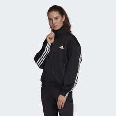 Áo Khoác Adidas nữ Chính Hãng - MUST HAVES TRACK  - Black/White | JapanSport - FR5109