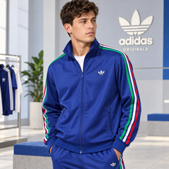 Bộ Thể Thao Nam Adidas Chính Hãng - Originals Firebird – Màu xanh | JapanSport KC7052 KC9503