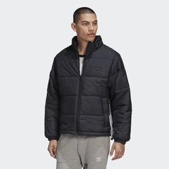 Áo Khoác Adidas Chính Hãng - PADDED STAND COLLAR PUFFER - Black | JapanSport - GE1341