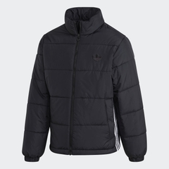 Áo Khoác Adidas Chính Hãng - PADDED STAND COLLAR PUFFER - Black | JapanSport - GE1341