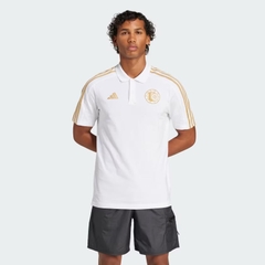 Áo Polo Adidas Nam Chính Hãng - Playera Polo Tigres UANL DNA - Màu trắng | JapanSport JI6942