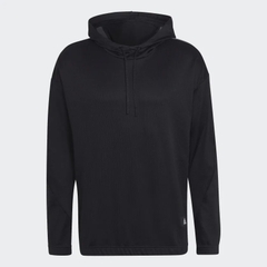 Áo Hoodie Nam Chính  Hãng - RVL 3-Stripes Hoodie - Đen | JapanSport HE2271